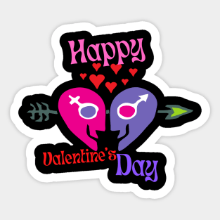 valentines day funny cupid goofy popular trends Sticker